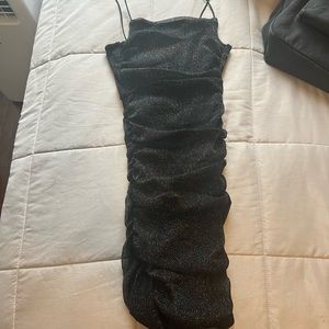 Shimmery black Hello Molly dress